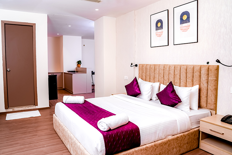 casa-suite-room-4 Luxury suite room interiors at Casa Hotel & Suites Nanakramguda